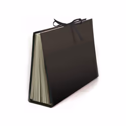 Liderpapel FU02, Project folder, Carton, Black, Matt