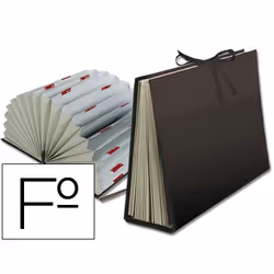 Liderpapel FU02 folder Carton Black