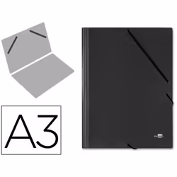 Liderpapel CG30, Project folder, A3, Blue, 1520 g/m², Elastic band, 510 mm