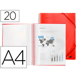 Liderpapel EC06 folder Red A4