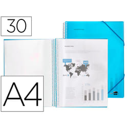Liderpapel EC09 folder Blue A4