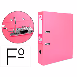 Liderpapel AY27 folder Polyvinyl chloride (PVC) Pink Folio