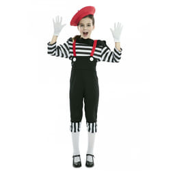 ) Girls' mime pants costume - 3 to 4 years (92-104 cm