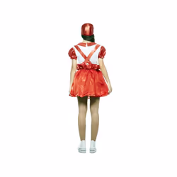 Women's Red Chupa Chups Dress Costume