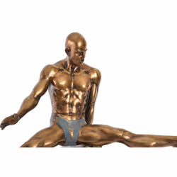 Fijalo Meti_FD194757 decorative statue/figurine Gold Resin
