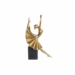 Fijalo Meti_FD203240 decorative statue/figurine Gold Resin
