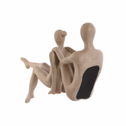 Fijalo Meti_FD209282 decorative statue/figurine Beige Resin