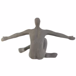 Fijalo Meti_FD209286 decorative statue/figurine Grey Resin - Additional view 4
