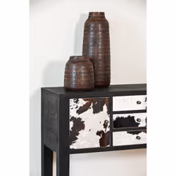 Fijalo Meti_LD209398 vase Resin Brown