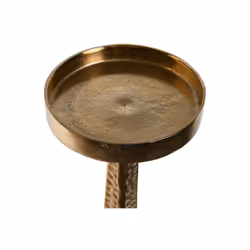 Fijalo Meti_LD215723 candle holder Aluminium Gold