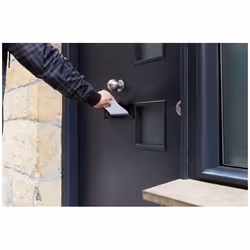 Arregui C-604 Mailbox door Black Stainless steel