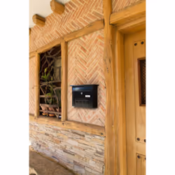 Arregui E-5704 mailbox Black Wall-mounted mailbox Steel