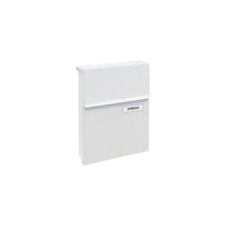 Line E6801 Galvanised Steel Letterbox, Size S (DIN A5 Post), Wall Letter Box for Outdoor Use, Postbox with Protective Flap, Weather-Resistant, Easy