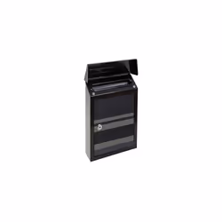 E5724-STR Letterbox, Black with Screen Printing - Additional view 5