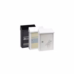 E5724-STR Letterbox, Black with Screen Printing - Additional view 6