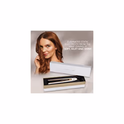 Corioliss C1 Hair Straightener for Women Professional Titanium Plates Flat Iron UK Plug White Gold