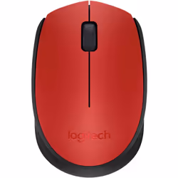 Logitech M170 Wireless Mouse - Red