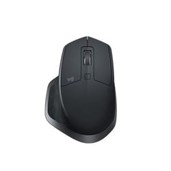 Logitech MX Master 2S Wireless Mouse,Use on Any Surface, Black