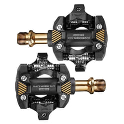 Carbon XT MTB Bike Pedal Self-Locking SPDING Pedal Mountain Bike Clipless Pedals With Cleats DU Bearing M8100 Bicycle Pedals - gold