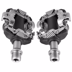 Carbon XT MTB Bike Pedal Self-Locking SPDING Pedal Mountain Bike Clipless Pedals With Cleats DU Bearing M8100 Bicycle Pedals - gold