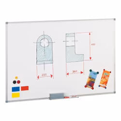 FAIBO 840-10T, 900 x 600 mm, Steel, Horizontally/Vertically, Fixed, Magnetic