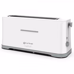 Grunkel TS-40EASYTOAST, 1 slice(s), White, Metal, Stainless steel, Rotary, 970 W, 420 mm