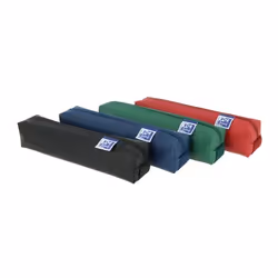 Oxford 400159978, Soft pencil case, Nappa leather, Assorted colours, Monochromatic, Boy/Girl, Zipper