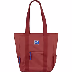 Oxford 400174105, Woman, Shoulder bag, Zipper, Burgundy, Monochromatic, Polyester