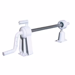Gre 40135, Manual pool cover roller, Stainless steel, White, 6 m, 6500 mm, 7.72 kg, Box
