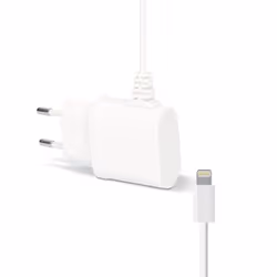 Contact 5 W wall charger, Made for iPhone, Lightning, 5 W, Indoor, AC, 5 V, 1 A, White