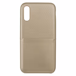 Ksix B0938CAD18, Cover, Apple, iPhone X, 14.7 cm (5.8"), Gold