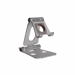 Ksix Swivel Holder For Mobile Phone And Tablet Silver, Mobile phone/Smartphone, Tablet/UMPC, Passive holder, Indoor, Grey
