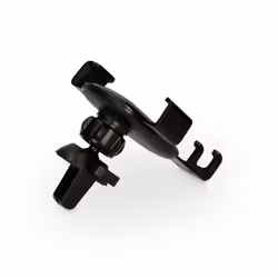 Ksix Universal car phone holder, For air vent, Clamp fixing, Black