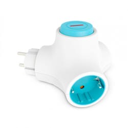 Ksix BXCD02KS power plug adapter Blue