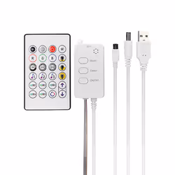 Ksix Led Strips, 16 RGB colors, Remote Control, Connected, Protection rate IP65