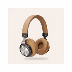 Ksix Retro2, Wired & Wireless, Calls/Music, 109 g, Headset, Brown