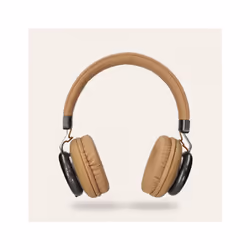 Ksix Retro2 Headset Wired & Wireless Head-band Calls/Music Micro-USB Bluetooth Brown