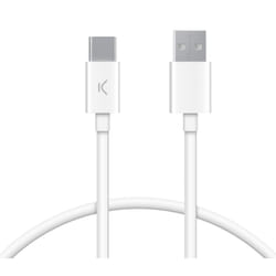 Ksix BXCUC03BL USB cable USB 2.0 1 m USB A USB C White