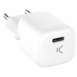 Ksix BCD20GAN01B mobile device charger Universal White AC Fast charging Indoor