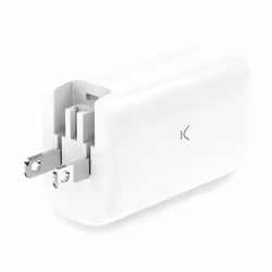 Ksix BCD65TR01B mobile device charger Universal White AC Fast charging Indoor