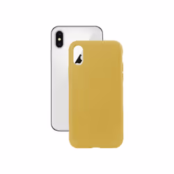 Ksix B0938ECO03, Apple, iPhone X/iPhone XS, Yellow