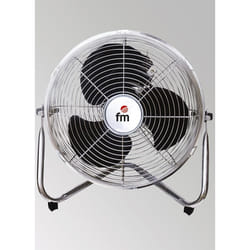 FM Calefacción F-30 household fan Black, Silver