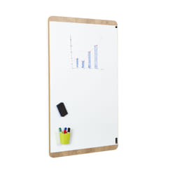 Rocada NATURAL Whiteboard with Magnetic Dry Wipe Surface 75X115cm - Oa