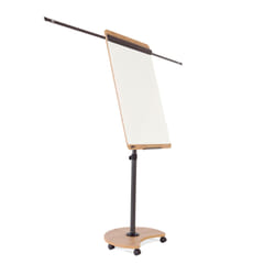 Rocada NATURAL Mobile Flipchart with Magnetic Dry Wipe Surface Convert