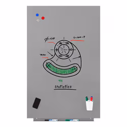 Rocada Skin PRO whiteboard 1000 x 1500 mm Steel Magnetic