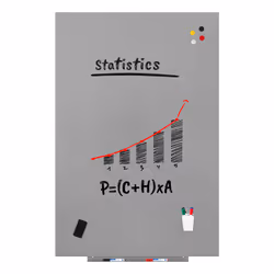 Rocada Skin PRO whiteboard 1000 x 1500 mm Steel Magnetic