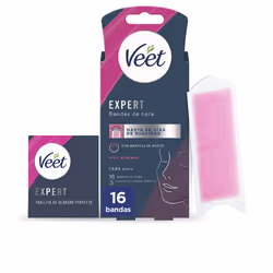 Expert Facial wax strips normal skin 16 u
