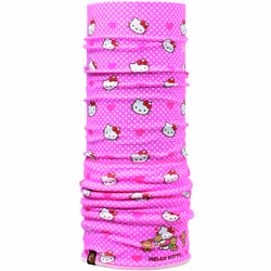 Buff Girls Polar Outdoor Protective Tubular Bandana Scarf - Hello Kitty Hearts