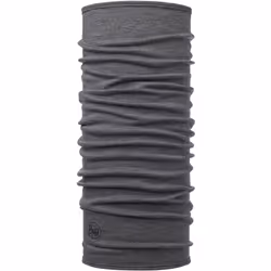 Buff Unisex Midweight Merino Wool Protective Outdoor Tubular Bandana Scarf - OS, Grey