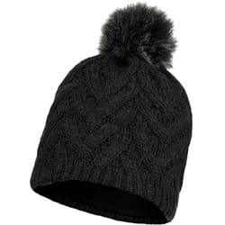 Buff Unisex Knitted Fleece Lined Warm Winter Beanie Hat - One Size, Graphite